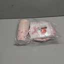 100 Pieces Cherry Tableware Set Party Supplies - Pink Gingham Disposable Paper Plates, Cups, Napkins, and Forks, Cute Cherry Design for Birthday, Baby Shower, Bridal Shower, Picnic, Serves 20 Guests