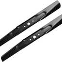 (2 Pack) Replacement High Lift Lawn Mower Blades for Troy Bilt/Cub Cadet/MTD 742-04308, 942-04308, 942-04308A, 742-04312, 942-04312, 119-8456, Fits Craftsman LT1000, LT2000, LT3000, 42 Deck Mower
