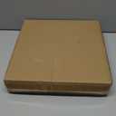 Goodluck 12 Inch Silver Charger Plates, 25 Pack Clear With Silver Trim, Disposable Plastic for Dinner, Wedding, Party