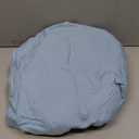 Extra Deep Queen Fitted Sheet - Hotel Luxury Single Fitted Sheet Only - Easily Fits 18 inch to 24 inch Mattress - Ultra Soft, Wrinkle & Fade Free w/Extra Deep Pocket - Breathable & Comfy - Light Blue (19 - Baby Blue)