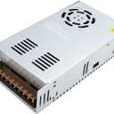 inShareplus 12V 30A 360W, DC Universal Regulated Switching Power Supply, Converter AC 100-240V to DC 12 Volt LED Driver, Transformer, Adapter for LED Strip Light, 3D Printer, Radio, Computer Project