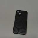 FLIRACON Black Lips Print Soft Phone Case Compatible with iPhone Case (Black,for iPhone 14)