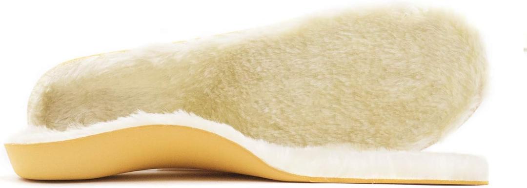 V.Step Wool Insoles with Arch Support, Comfortable Sheepskin Shoe Inserts Shearling Replacement for Women Men Boots Cozy (Woman US 5-6.5, 35 Soft)