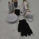 Blow Dryer Brush 7 in ONEAutowrap Curling Wand, 110,000 RPM High-Speed Negative Ionic Hair Dryer with Diffuser Concentrator, Round Brush Blow Dryer Air Styler, Volumizing Hair Styling Tools (White Gold)