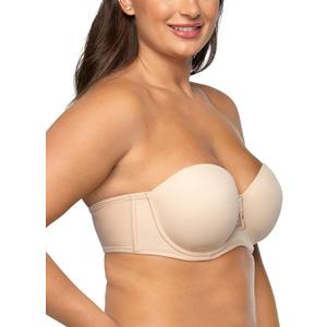 Vanity Fair Women's Beauty Back Smoothing Strapless Bra, 4-Way Stretch Fabric, Lightly Lined Cups Up to H 34C