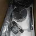 Ohniyou 60" Black Ceiling Fan with Light for Patio, Porch, Living Room