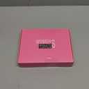 PANEWAY 16Inch Wavy Curly Brown Blonde Hair Topper with Dark Root - Clip In Hair Topper for Women