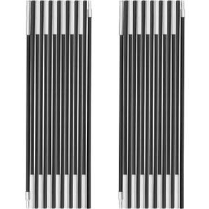 Gorich Beach Tent Poles Replacement for 6-7 Person Square-Top Tents, Fits Beach, Fishing, Camping (2 Pack)