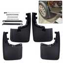 Aurorasters Mud Flaps for Ford F150 2025 2024 2023 2022 2021, Mud Flaps for Trucks for F-150 Mudflaps Splash Guards for 2025 Ford F150 Accessories, No Drilling Mud Guards, Set of 4