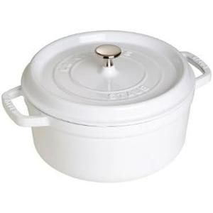 4-Qt. Round Dutch Oven Color: White