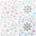 40pcs Snowflake Napkins, Winter Wonderland Party Decorations Napkin Christmas Paper Napkins Snowflake Cocktail Napkin for Winter Holiday Birthday Party Supplies