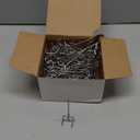 JMIATRY 100PCS Metal Pegboard Hooks 1 Inch Pegboard Hooks 1/8" Diameter Heavy Duty Board Shelving Peg Board Hook for 1/4" - 1/8 Thick Metal Perforated Pegboards, Pegboards Counters Display, Crafts