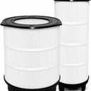 S8M500 Replacement Pool Filter Cartridges Inner & Outer Set – 500 Sq. Ft | Gptwht Advanced Trilobal Filter Media,Fits Sta-Rite System 3 Modular Media, Compatible with 25022-0225S, 170147, 170148