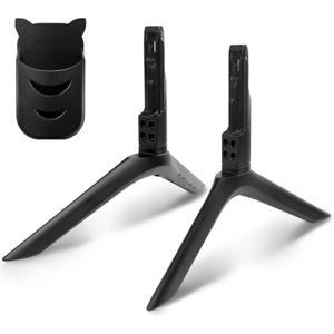 Yaotieci TV Legs for Samsung Stand TV Legs, Only for UN65TU8000F, UN65TU8200F, UA65TU7000K, UN65TU7000F, UN65TU8000, BN96-50863A, BN96-50868A, BN63-18577A, BN63-18573A with Remote Control Holder