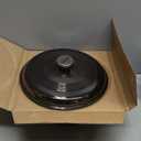 Lodge Essential Enamel Cast Iron Dutch Oven - Perfect for Bread Baking, Braising, Marinating & Slow Cooking - Features Moisture-Sealing Lid & Dual Handles - Kitchen Essentials - 6 Quarts - Midnight Chrome