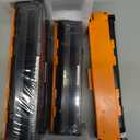 3 Pack 125A CB542A Yellow Compatible Toner Cartridge Replacement for HP 125A CB542A to use in Color Laser Jet CP1215 CP1518ni CP1515n CM1312nfi MFP CM1312 Printer