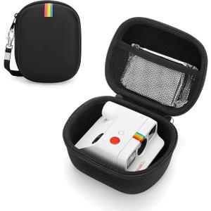 Yinke Case for Polaroid Go 9035/ 9071/ 9070 Instant Mini Camera, Hard Organizer Portable Carry Travel Cover Storage Bag (Black)