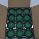 6 Hour 2 Inch Green Floating Candles, Small Unscented Dripless Pool Water Wax Candles for Cylinder Vase, Centerpiece at Wedding, Party, Holiday, St. Patrick's Day, Pack of 24