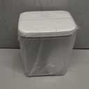 Rice Storage Container - 5.8 Qt | 11 Lbs Crystal-Clear Plastic Food Storage Container Bin with Pop-up Lid for Rice Flour Sugar, Dry Food Holder for Kitchen Pantry Organization and Storage