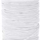 Elastic String, Selizo Stretchy Cord For Bracelets, Necklace, Beading and Sewing (1.2 MM, 109 Yards, White)