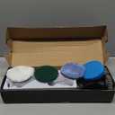 Leebein Electric Spin Scrubber, 2025 New Cordless Cleaning Brush Bathroom Scrubber, IPX7 Waterproof Shower Scrubber with 7 Brush Heads, Extendable Long Handle and 2 Speeds Scrubber for Bathtub Floor (Black)