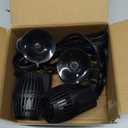 AQUANEAT 2 Pack Aquarium Circulation Pump, 480 GPH Fish Tank Powerhead, Saltwater Wave Maker, Submersible Water Pump with Suction Cup