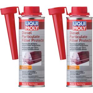 2 x Liqui Moly Diesel Particulate Filter Protector DPF Cleaner Regenerator 250ml