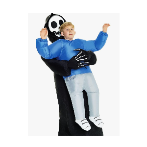 Morph Inflatable Grim Reaper Costume Kids, Blow Up Grim Reaper Costumes, Boys Halloween Costume, Halloween Costumes
