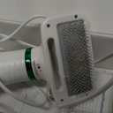 2-in-1 Dog Hair Dryer with Slicker Brush for Small-Sized Dogs and Cats | Pet Hair Dryer | Dog Blow Dryer | 300 Watts, 75-85 dB, Adjustable Temperature, Overheat Protection