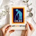 3 x Funny 40th Birthday Card for Men Women, Happy 40 Year Old Birthday Card for Mom Dad Husband Wife Brother Sister, Unique 40th Birthday Gift Idea for Him Her, 40th Birthday Decorations (ACH-019)