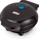 Dash Mini Maker Grill - Compact & Indoor Electric Grill - Efficient & User-Friendly Device with Nonstick Surface - Quick Heat-Up System - Easy-to-Clean & Store - Black (4 Inch Cooking Surface)