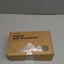 KeaBabies Baby Wrap Carrier - All in 1 Original Baby Carrier Newborn to Toddler Sling, Easy to Wear, Hands Free Bonding, Lightweight, Breathable Infant Wraps (Stone Gray)