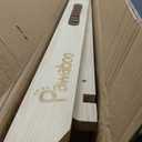 Large Dog Ramp for Bed Couch, Extra Wide Portable Wooden Pet Ramp, 4 Adjustable Height from 11.6'' to 22.4'', Pet Step for Small Medium Dog Cat with Non-Slip Mat, Up to 143lbs, Use for Car Couch Bed