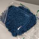 Yimobra Large Bathroom Rugs Non Slip Washable 36x24 Inch - Ultra Soft Absorbent Chenille Bath Mat, Quick Dry Shaggy Floor Carpet for Tub Shower, Peacock Blue Home Decor Accessories