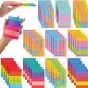 50 Pcs Mini Notebooks 4.92 x 3.35 Inch Small Pocket Notebooks Lined Notepad Portable for Students Office Notebook for Birthday Party Favors, 10 Styles Patterns