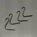 Christmas Stocking Holders for Mantle Set 4, Non-Slip & Scratch-Free Stocking Holder for Fireplace Christmas Decorations, Upgrade Lightweight Mantle Stockings Hangers Hooks for Xmas Decor (Black)