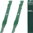 Mulching Blades 21 Inch for Troy Bilt 942-0741A TB130 TB240 TB160 TB115 Craftsman M230 M250 MTD Cub Cadet Yard Machines/Replaces OEM no. 742-0741 742-0741A 942-0741 CMXGZAM100067 / 2 Pack