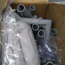 Hiaksedt Baby Playpen 50x50 Inch, Play Pens for Babies and Toddlers Baby Fence Play Yards for Indoor & Outdoor with Breathable Mesh Anti-Fall Playpen, Grey