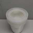 JNYONG 19 Pack 3.5/4/5/6/7 Inch Clear Nursery Pots with Drainage Hole,Variety Sizes Seed Starting Pots Transparent Plastic Plant Pots for Plants Transparency with 50 Plant Labels