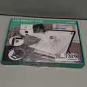 Zocelight Rechargeable A4 Light Pad with Built-in Stand,Super Bright Magnetic Light Table with Physical Buttons,Wireless Light Box for Tracing, Light Board for Diamond Painting,Sketching Weeding Vinyl (Black)