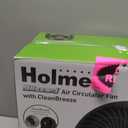Holmes Blizzard Air Circulator Fan With Clean Breeze (8")