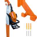 Chainsaw Hanger, 1 Pack Chainsaw Wall Mount, Heavy Duty Chainsaw Holder, Garage Organization Garage Storage Shed Organizer Mounted Chainsaw Rack
