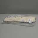 Fabric Advent Calendar with 24 Numbered Pockets, 67 x 42 cm, White Hanging Wall Calendar to Fill Yourself For Christmas Ornaments