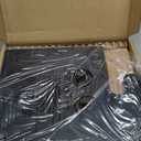 YONZEE 2-in-1 Car Steering Wheel Desk Tray & Car Seat Gap Filler Organizer – Foldable Carbon Fiber Look Table for Laptop, Eating Food, Writing – for Standard Round Steering Wheels