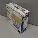 Feit Electric Smart Light Bulbs with RGBW Color Changing and Tunable White, 60W Replacement, Dimmable, Wi-fi Enabled, No Hub Needed, Works with Alexa and Google, OM60/RGBW/CA/AG/3, 3 Pack