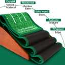 Putting Green Indoor,Golf Putting mat with Auto Ball Return Premium Golf Putting Mat for Home, Office, or Outdoors Golf Gift for Men & Women, Practice Anywhere