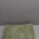 OLANLY Dog Door Mat for Muddy Paws 34x21, Absorbs Moisture and Dirt, Absorbent Non-Slip Washable Doormat, Quick Dry Chenille Mud Mat for Dogs, Entry Indoor Entryway Carpet for Inside Floor, Sage Green