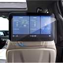 (2Pack) 2021-2025 2026 Escalade Screen Protector for Cadillac Escalade & Escalade IQ Rear-seat 12.6-inch Touch Screen, 9H Tempered Glass 2023 2024 Escalade V Accessories HD Transparent 12.6"