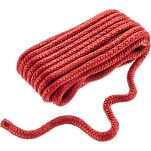 Seachoice Double-Braid Nylon Dock Line (One Size, Red) Seachoice Double-Braid Nylon Dock Line (One Size, Red)