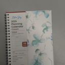 Blue Sky 2025 Weekly and Monthly Planner Calendar, January 2025 - December 2025, 5" x 8", Flexible Cover, Laminated Tabs, Wirebound, Lindley